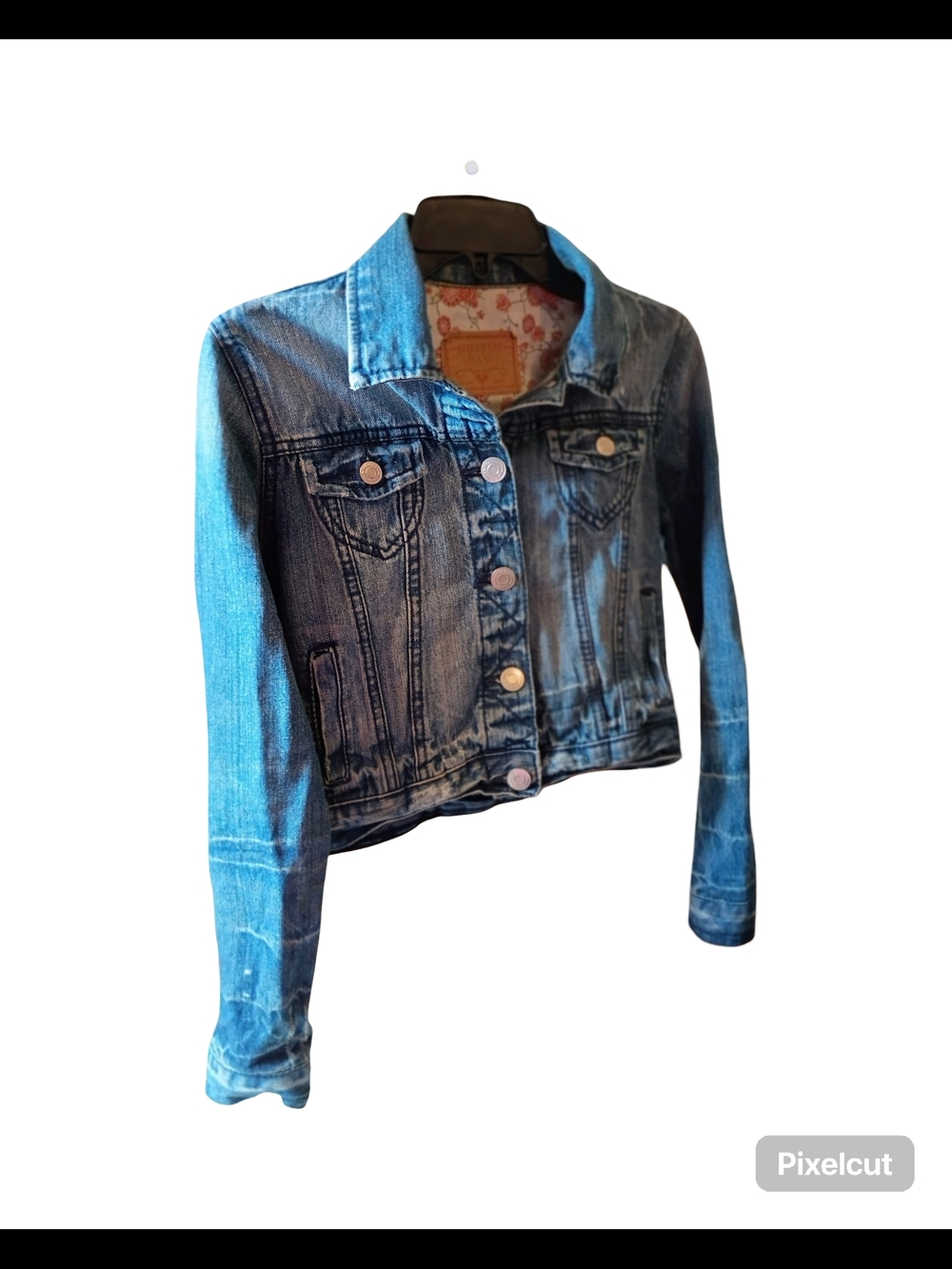 Amethyst Jeans Light Blue Denim Jean Jacket - Picture 11 of 15